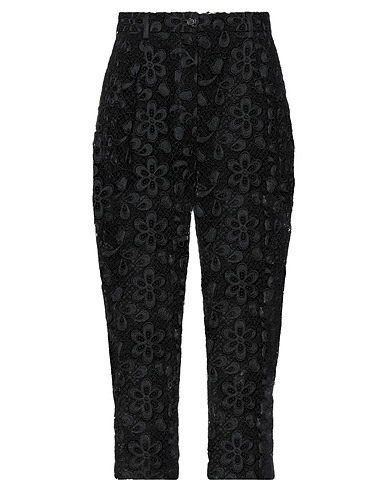 DOLCE&GABBANA Casual pants Black 65% Cotton, 35% Polyester