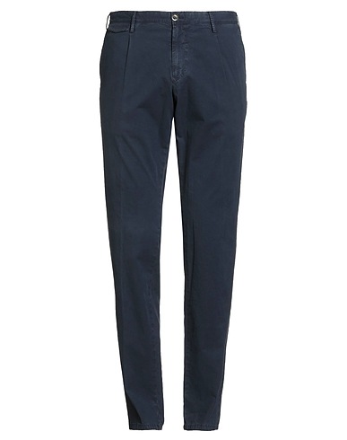 PT Torino Casual pants Navy 98% Cotton, 2% Elastane