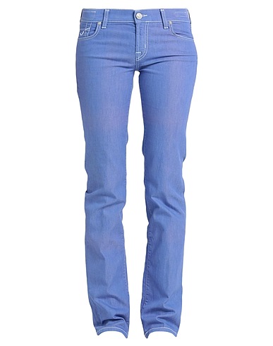 JACOB COHЁN Pantaloni jeans Viola 78% Cotone, 22% Elastomultiestere