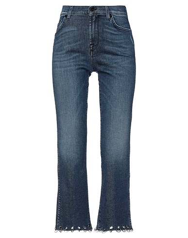 7 FOR ALL MANKIND Bootcut Jeans Blue 95% Cotton, 3% Elastomultiester, 2% Elastane