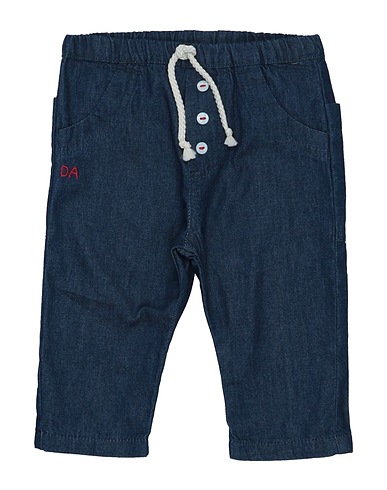 GREY DANIELE ALESSANDRINI Denim pants Blue 100% Cotton