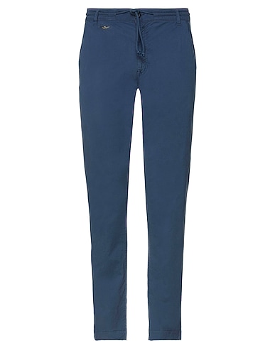 AERONAUTICA MILITARE Casual trouser Blue 97% Cotton, 3% Elastane