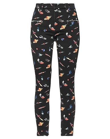 DONDUP Casual trouser Black 92% Cotton, 6% Elastomultiester, 2% Elastane