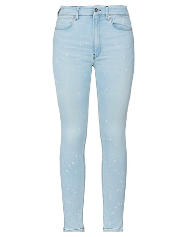 DONDUP Denim pants Blue 87% Cotton, 9% Polyester, 4% Elastane