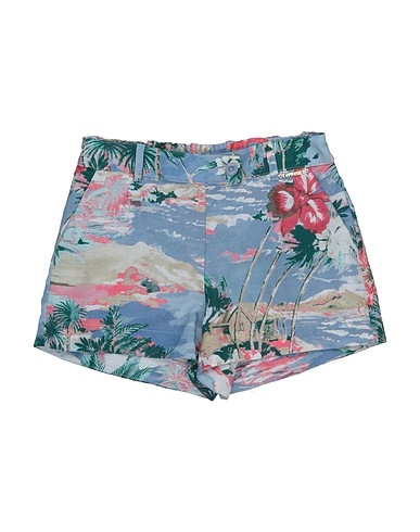 TWINSET Shorts & Bermuda Pastel blue 55% Linen, 45% Cotton