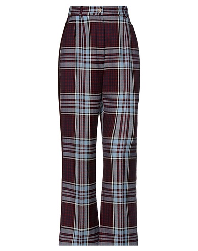 DOLCE&GABBANA Casual pants Sky blue 90% Virgin Wool, 9% Cotton, 1% Elastane