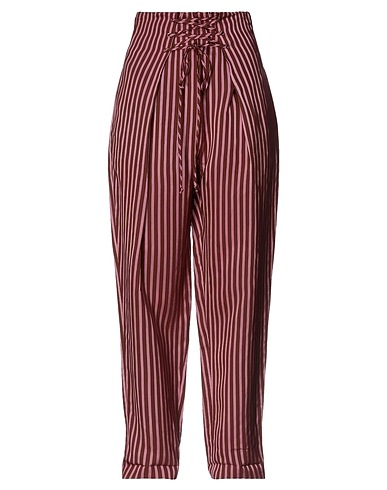 SUOLI Casual trouser Chocolate brown 87% Viscose, 13% Polyester