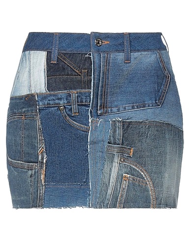 DOLCE&GABBANA Denim skirt Blue 98% Cotton, 2% Elastane