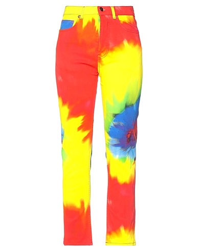 ALEXANDRE VAUTHIER Casual pants Red 99% Cotton, 1% Elastane