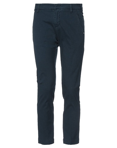 ENTRE AMIS Casual trouser Midnight blue 98% Cotton, 2% Elastane