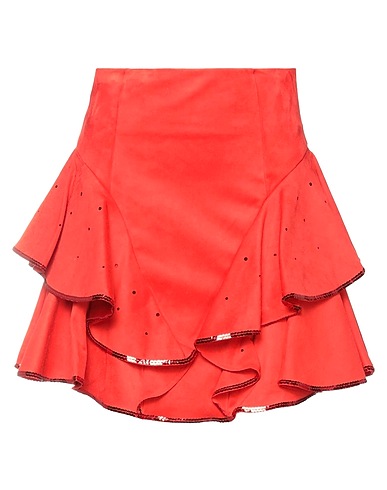ANIYE BY Mini skirt Red 100% Polyester