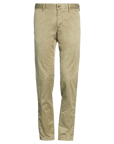 INCOTEX Casual trouser INCOTEX SLACKS BY SLOWEAR Military green 97% Cotton, 3% Elastane