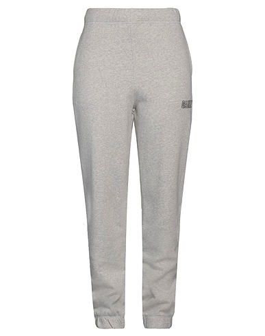 GANNI Casual pants Grey 70% Organic cotton, 30% Recycled polyester