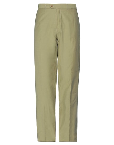 JASPER REED Casual trouser Sage green 100% Cotton