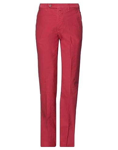 ADDICTION Casual trouser Brick red 100% Cotton
