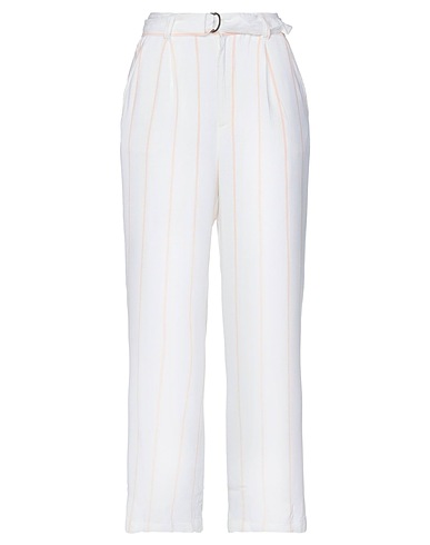 OBEY Casual pants White 100% Viscose