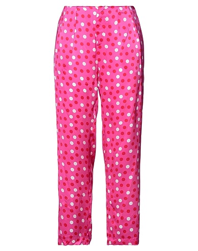 MAGGIE MARILYN Pantalone Fucsia 100% Seta