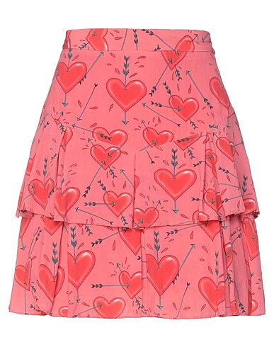 ELISABETTA FRANCHI Mini skirt Antique rose 100% Viscose
