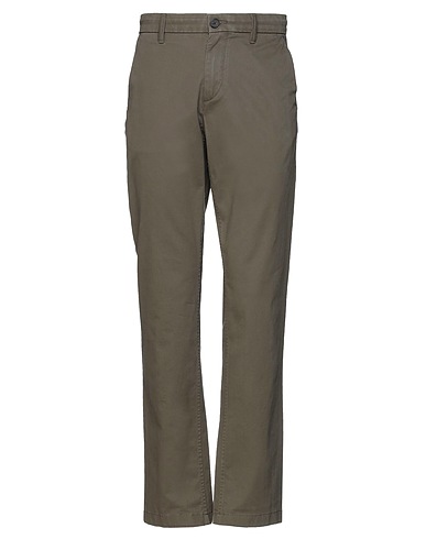 TIMBERLAND Casual pants Military green 97% Cotton, 3% Elastane