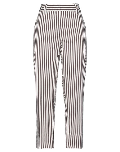 SEVENTY VENEZIA Casual pants Brown 81% Cotton, 19% Polyamide