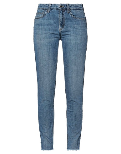 LIU •JO Denim pants Blue 98% Cotton, 2% Elastane