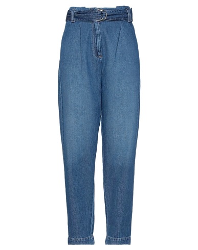 KAOS JEANS Denim trousers Blue 100% Cotton