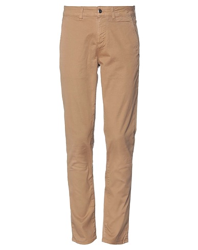 CARE LABEL Casual trouser Camel 97% Cotton, 3% Elastane