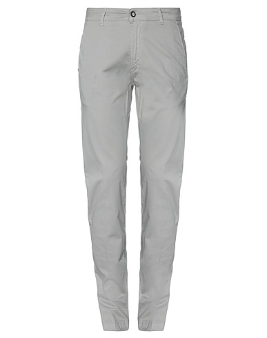 CAMOUFLAGE AR AND J. Pantalone Grigio chiaro 97% Cotone, 3% Lycra®