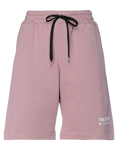THE EDITOR Shorts & Bermuda Antique rose 100% Cotton