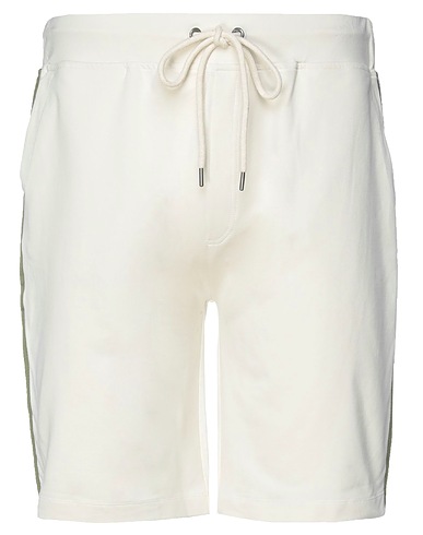 HERITAGE Shorts & Bermuda Ivory 95% Cotton, 5% Elastane