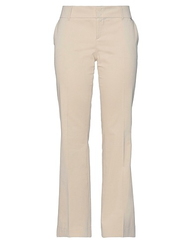 TWINSET Casual trouser Beige 98% Cotton, 2% Elastane