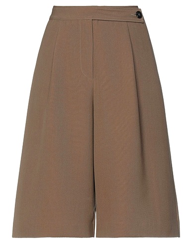COVERT Shorts & Bermuda Khaki 65% Polyester, 22% Virgin Wool, 13% Viscose