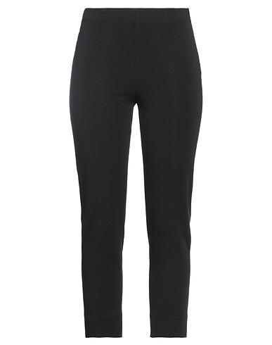 PESERICO Casual pants SIGN Black 93% Cotton, 7% Elastane