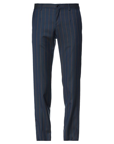 DOLCE&GABBANA Casual trouser Midnight blue 100% Wool