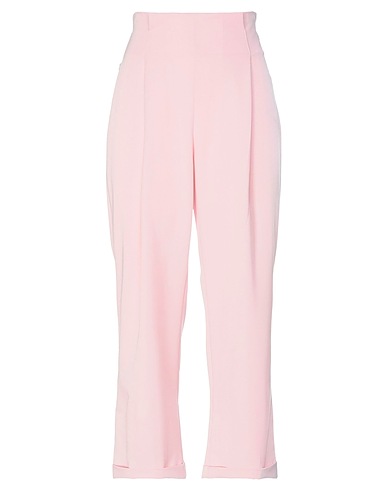 JIJIL Casual pants Pink 75% Polyester, 20% Viscose, 5% Elastane
