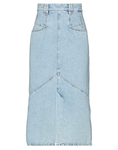 ISABEL MARANT Denim skirt Blue 100% Cotton