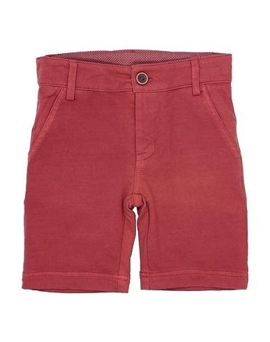 KID'S COMPANY Shorts & Bermuda Brick red 96% Cotton, 4% Elastic fibres