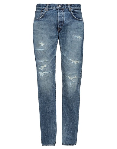EDWIN Denim trousers Blue 100% Cotton