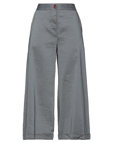 ALESSIA SANTI Casual trouser Grey 42% Linen, 34% Cupro, 12% Cotton, 12% Polyester