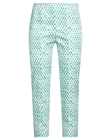 PESERICO Casual pants Green 98% Cotton, 2% Elastane