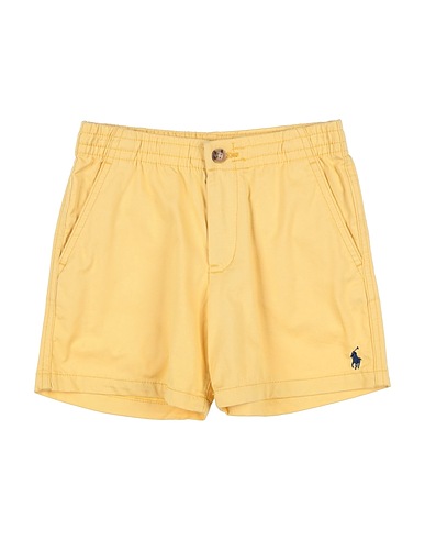 POLO RALPH LAUREN Shorts & Bermuda Relaxed Fit Flex Abrasion Twill Short	 Giallo 98% Cotone, 2% Elastan