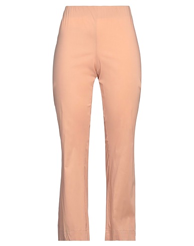LIVIANA CONTI Casual trouser Blush 68% Cotton, 28% Polyamide, 4% Elastane
