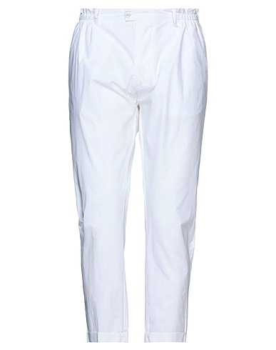 YES LONDON Casual pants White 100% Cotton