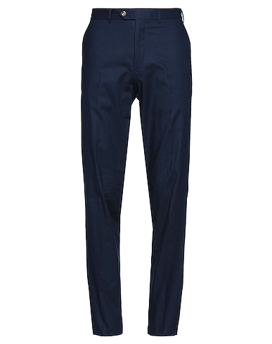 JASPER REED Casual trouser Midnight blue 100% Cotton