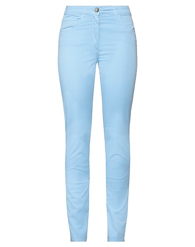 PESERICO Pantalone Celeste 97% Cotone, 3% Elastan
