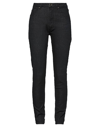 NOVEMB3R Denim pants Black 98% Cotton, 2% Elastane
