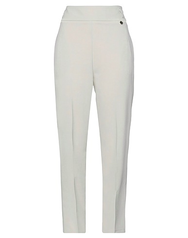 FRACOMINA Pantalón Gris perla 90% Poliéster, 10% Elastán