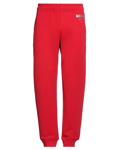 MOSCHINO Casual trouser Red 100% Cotton