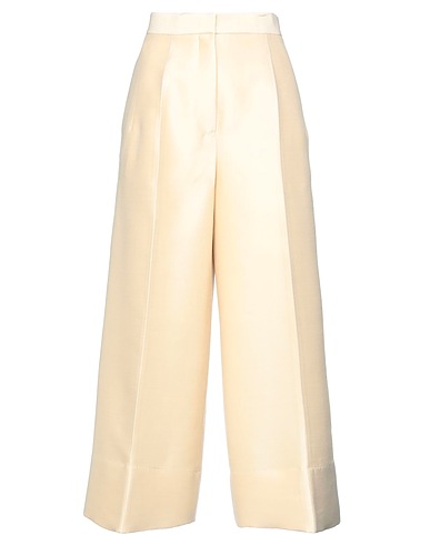 JIL SANDER Casual pants Beige 87% Wool, 13% Silk