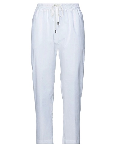 GENTRYPORTOFINO Casual pants White 100% Cotton